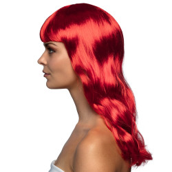 Červená dlhá parochňa pre ženy